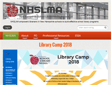 Tablet Screenshot of nhslma.org